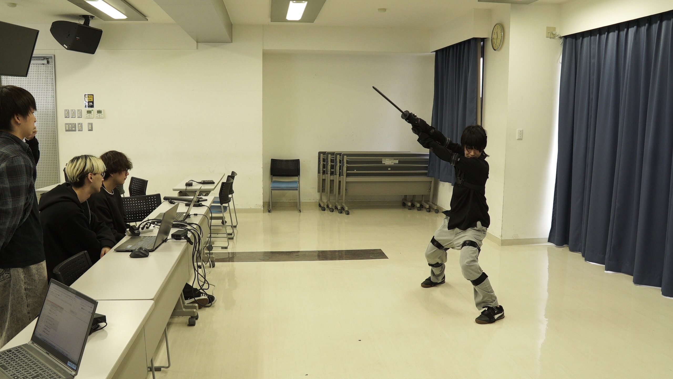 CGデザイナー学科｜モーションキャプチャーを使ったアニメーション制作！