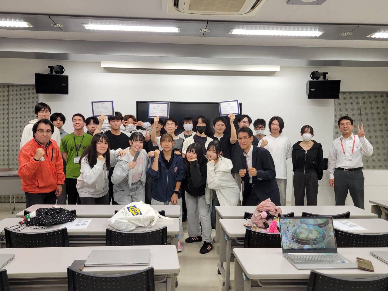 ペット防災シミュレーションゲーム 姉妹校コラボ