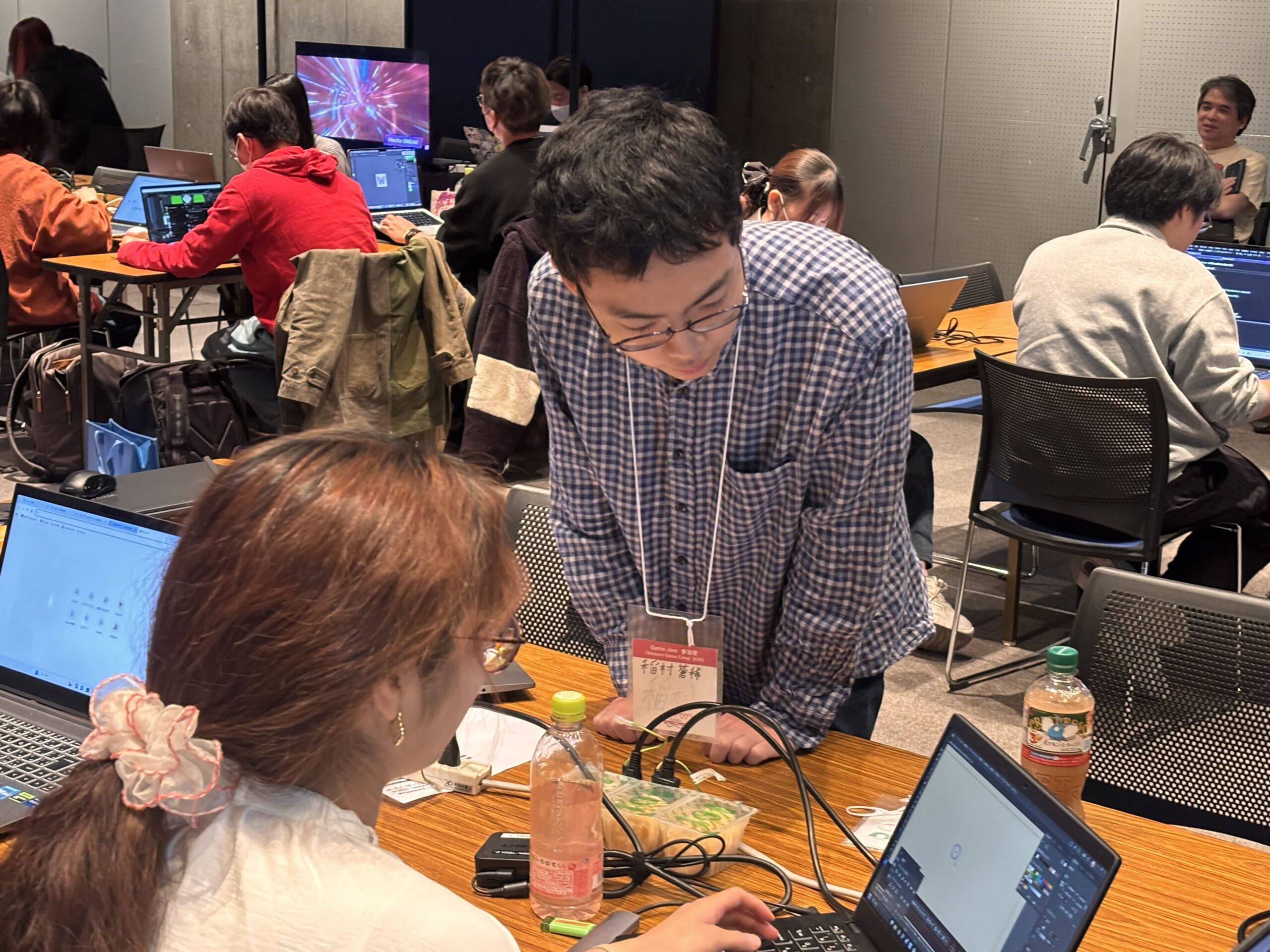 ゲーム開発の様子1