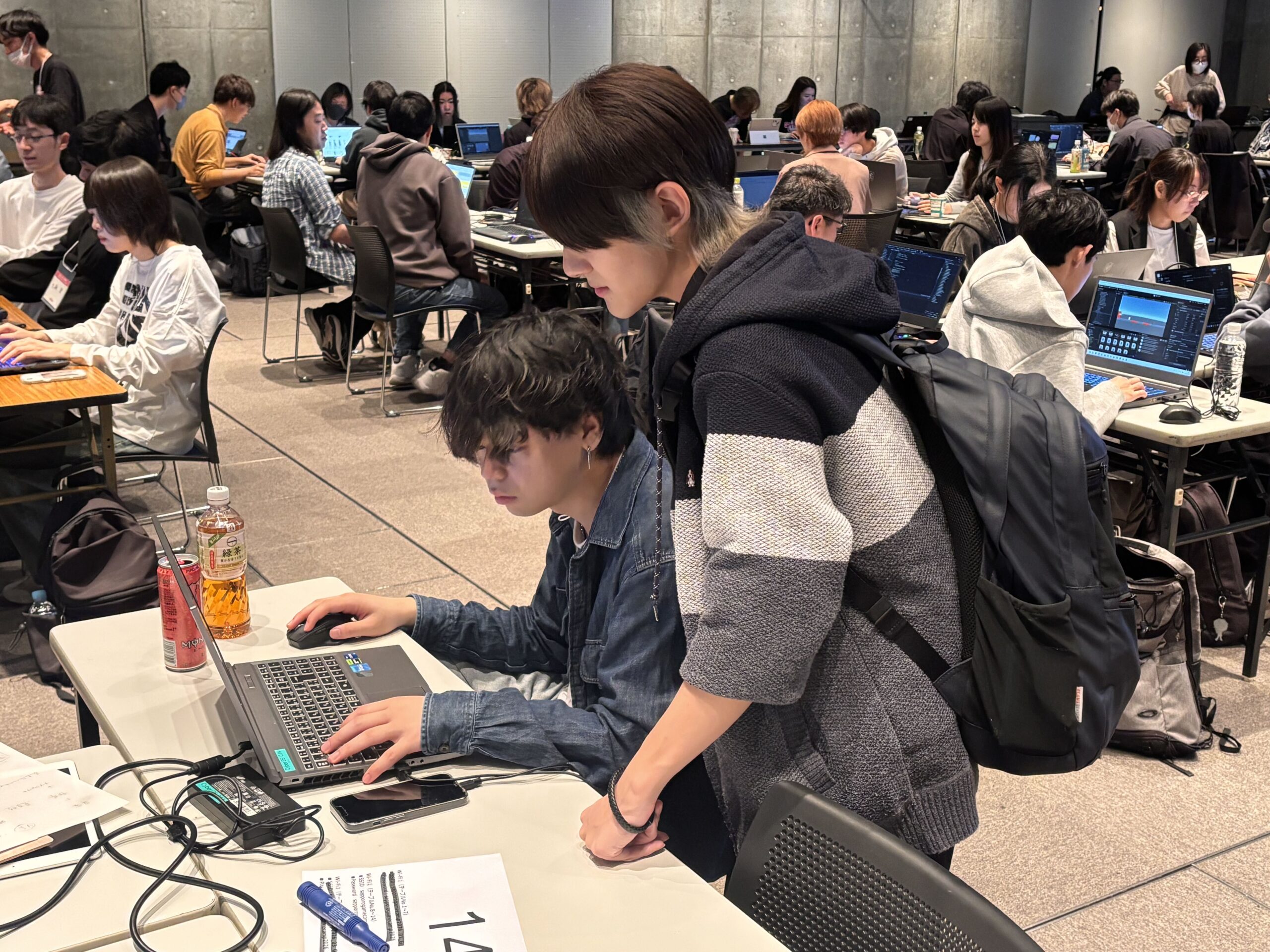 ゲーム開発の様子2